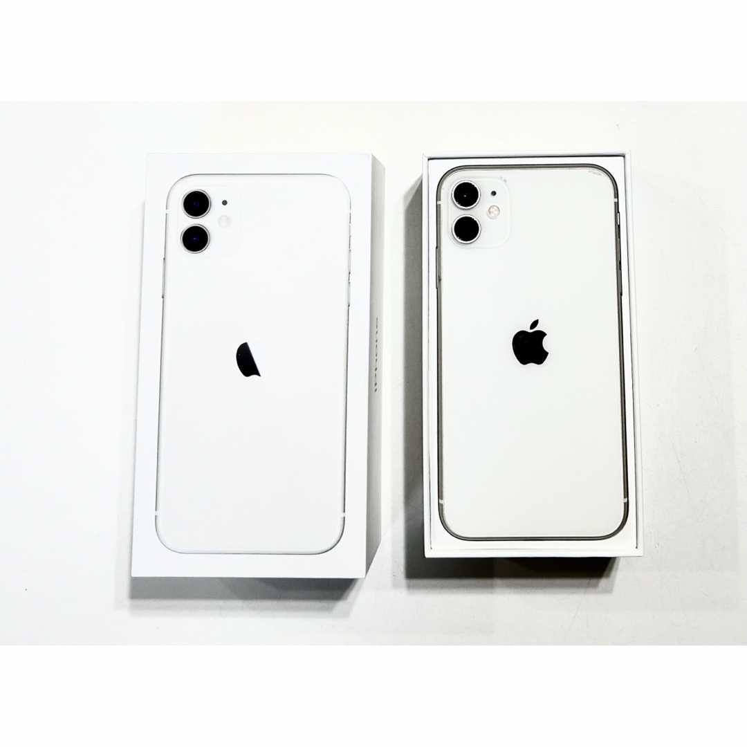 Apple(アップル)の【美品】iPhone11本体ホワイト64GB   スマホ/家電/カメラのスマートフォン/携帯電話(スマートフォン本体)の商品写真