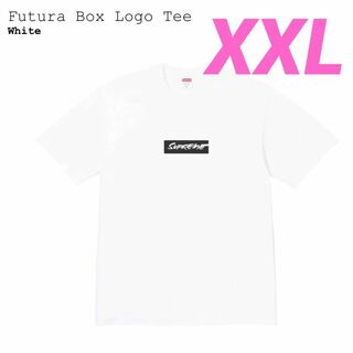 シュプリーム(Supreme)のXXL Supreme Futura Box Logo Tee "White"(Tシャツ/カットソー(半袖/袖なし))