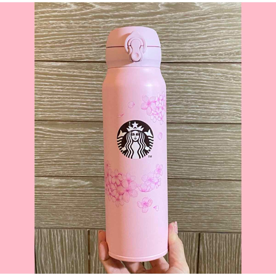 Starbucks Coffee - 台湾 スターバックス 24'桜 サーモス ステンレス