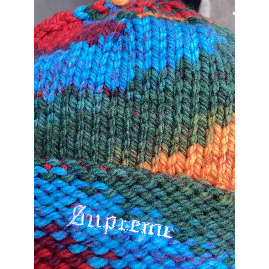 Supreme(シュプリーム)の新品 Supreme Gradient Spacedye Beanie マルチ メンズの帽子(ニット帽/ビーニー)の商品写真