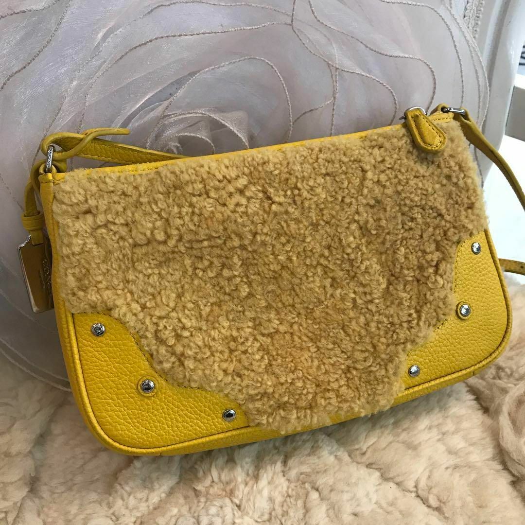 COACH(コーチ)の☆美品☆COACH　スモールライダー　ポシェット　シアリング　ショルダーバッグ レディースのバッグ(ショルダーバッグ)の商品写真