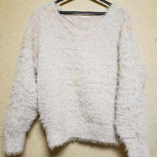 新品♡ハグオーワー ニット♡アイボリー系♡雅姫