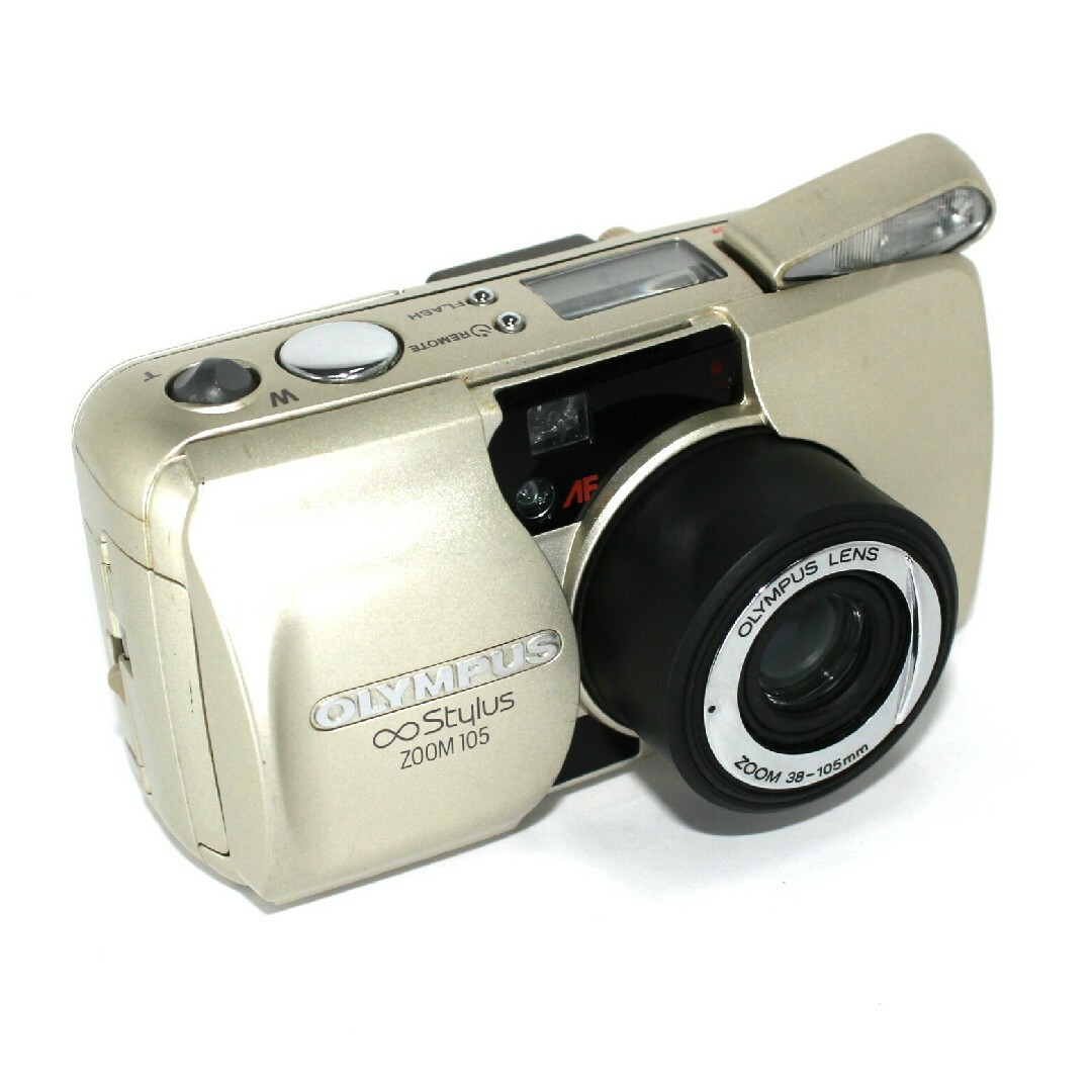 OLYMPUS(オリンパス)のOLYMPUS ∞ Stylus ZOOM 105 フィルムカメラ 半ジャンク スマホ/家電/カメラのカメラ(フィルムカメラ)の商品写真