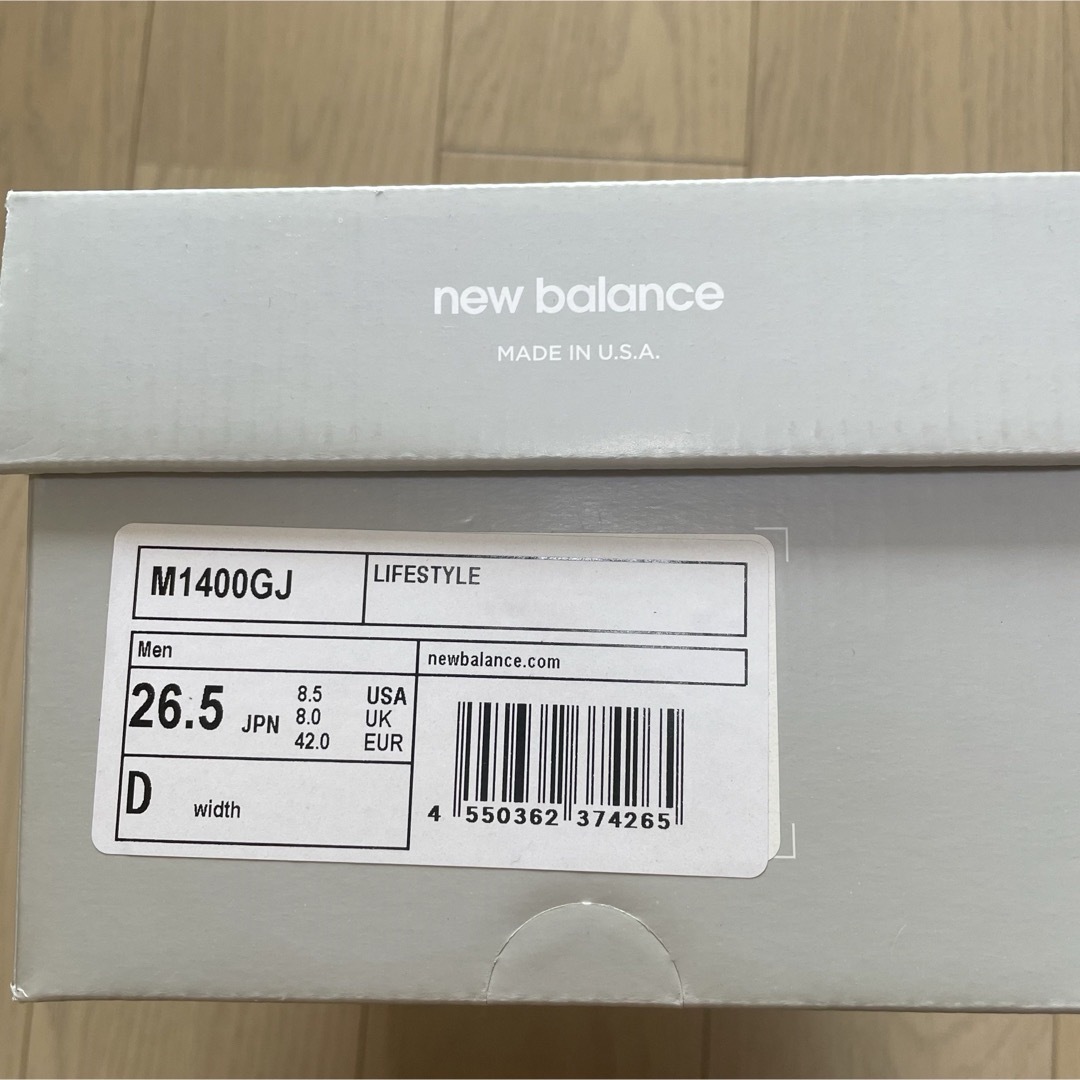 New Balance(ニューバランス)の"NEW BALANCE" 希少made in USA M1400GJ 26.5 メンズの靴/シューズ(スニーカー)の商品写真