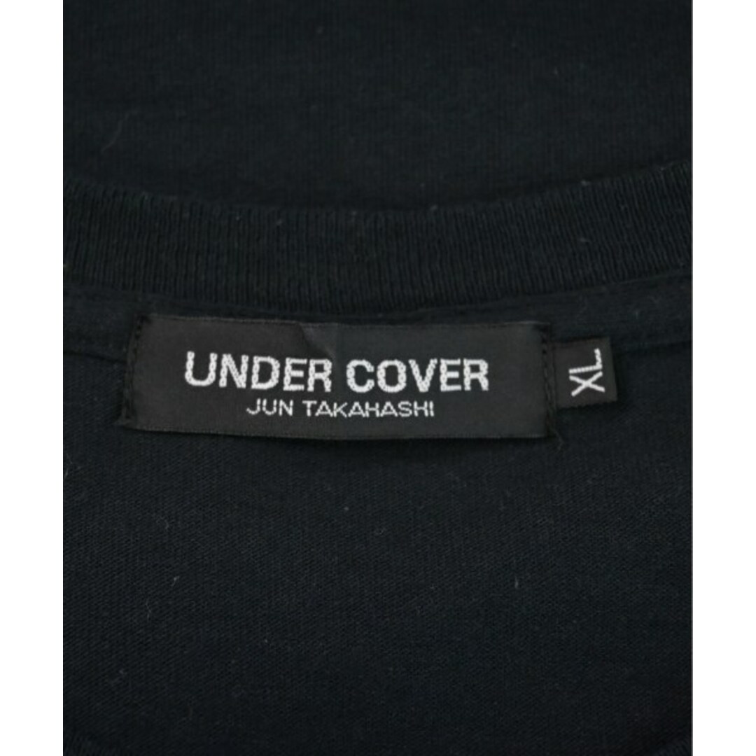 UNDERCOVER(アンダーカバー)のUNDER COVER アンダーカバー Tシャツ・カットソー XL 黒x白 【古着】【中古】 メンズのトップス(Tシャツ/カットソー(半袖/袖なし))の商品写真