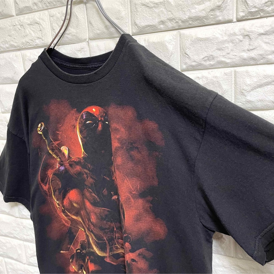 MARVEL(マーベル)のMARVEL マーベル　DEADPOOL  半袖Tシャツ　メンズXLサイズ メンズのトップス(Tシャツ/カットソー(半袖/袖なし))の商品写真