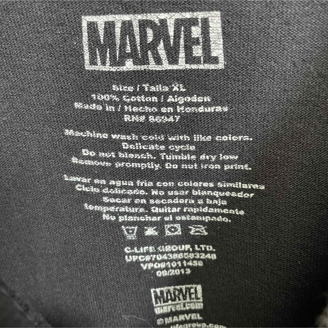 MARVEL(マーベル)のMARVEL マーベル　DEADPOOL  半袖Tシャツ　メンズXLサイズ メンズのトップス(Tシャツ/カットソー(半袖/袖なし))の商品写真