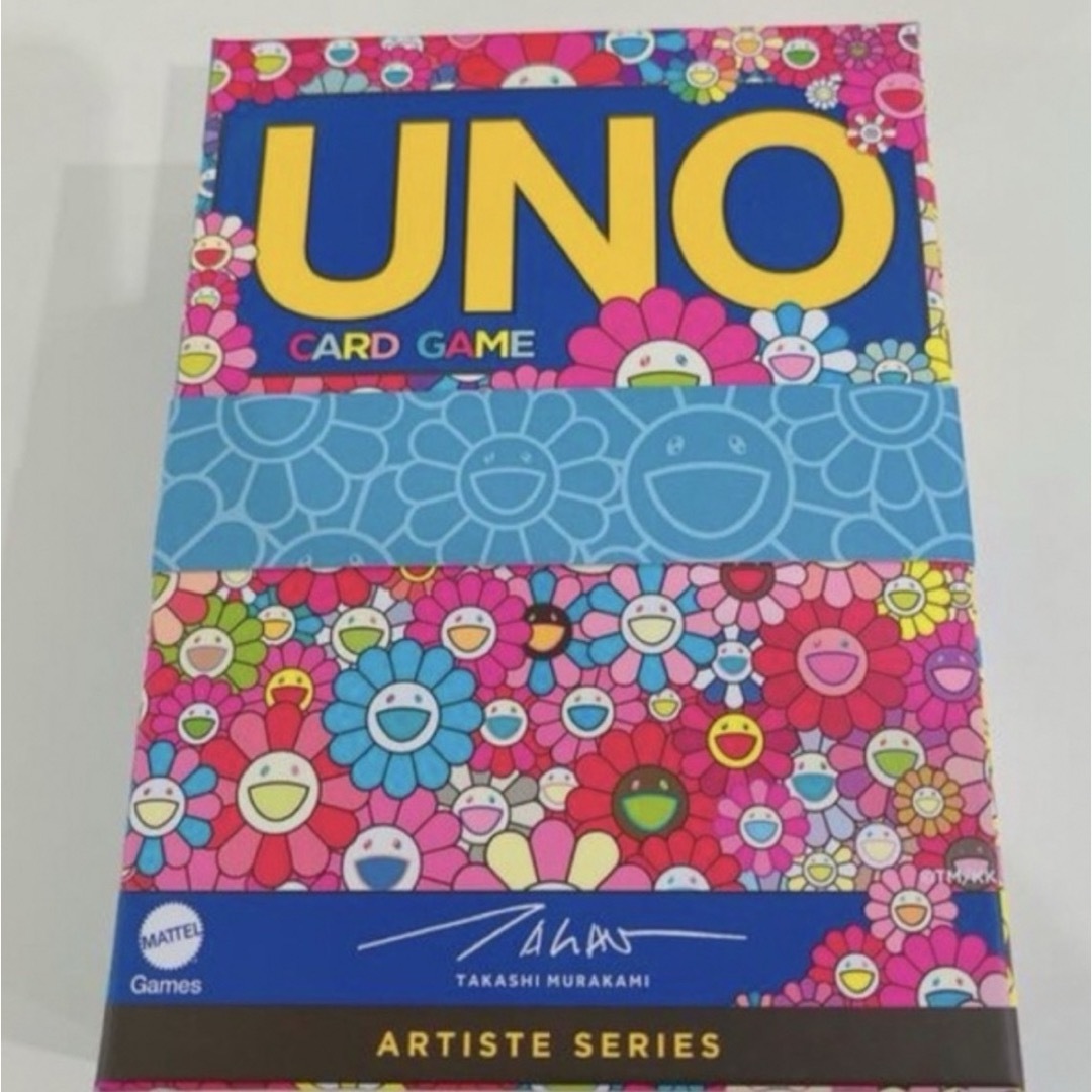 UNO(ウーノ)のUNO ムラカミタカシ 1個　コラボ　数量限定品 エンタメ/ホビーのテーブルゲーム/ホビー(トランプ/UNO)の商品写真