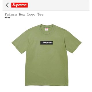 シュプリーム(Supreme)のSupreme Futura Box Logo Tee XXL Moss(Tシャツ/カットソー(半袖/袖なし))