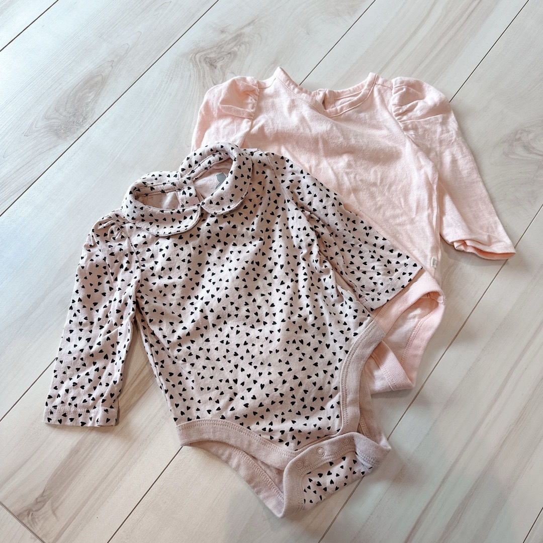 babyGAP(ベビーギャップ)のベビーギャップ　ブラウス　ロンパース キッズ/ベビー/マタニティのベビー服(~85cm)(ロンパース)の商品写真