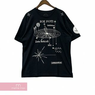 クロムハーツ(Chrome Hearts)のCHROME HEARTS 22SS JOE FOTI EXHIBITION Tshirt クロムハーツ ジョー フォーティ 限定 Zeta Reticuli スカル プリント ブラック サイズXL 【240216】【中古-A】【me04】(Tシャツ/カットソー(半袖/袖なし))