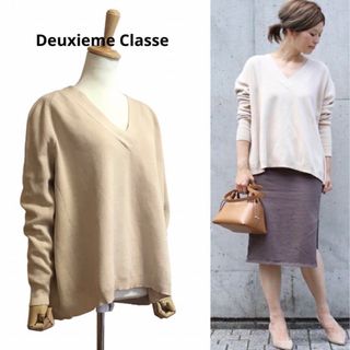 ドゥーズィエムクラス(DEUXIEME CLASSE)のDeuxieme Classe ミドルゲージ コットンKNIT(ニット/セーター)