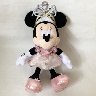 ディズニー(Disney)の美品　ディズニーシー　ビリーブ！シーオブドリームス　ミニーぬいぐるみ(キャラクターグッズ)