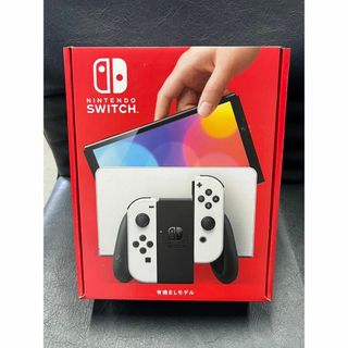 ニンテンドースイッチ(Nintendo Switch)の新品　Nintendo Switch本体 有機ELモデル ホワイト　訳アリ(その他)