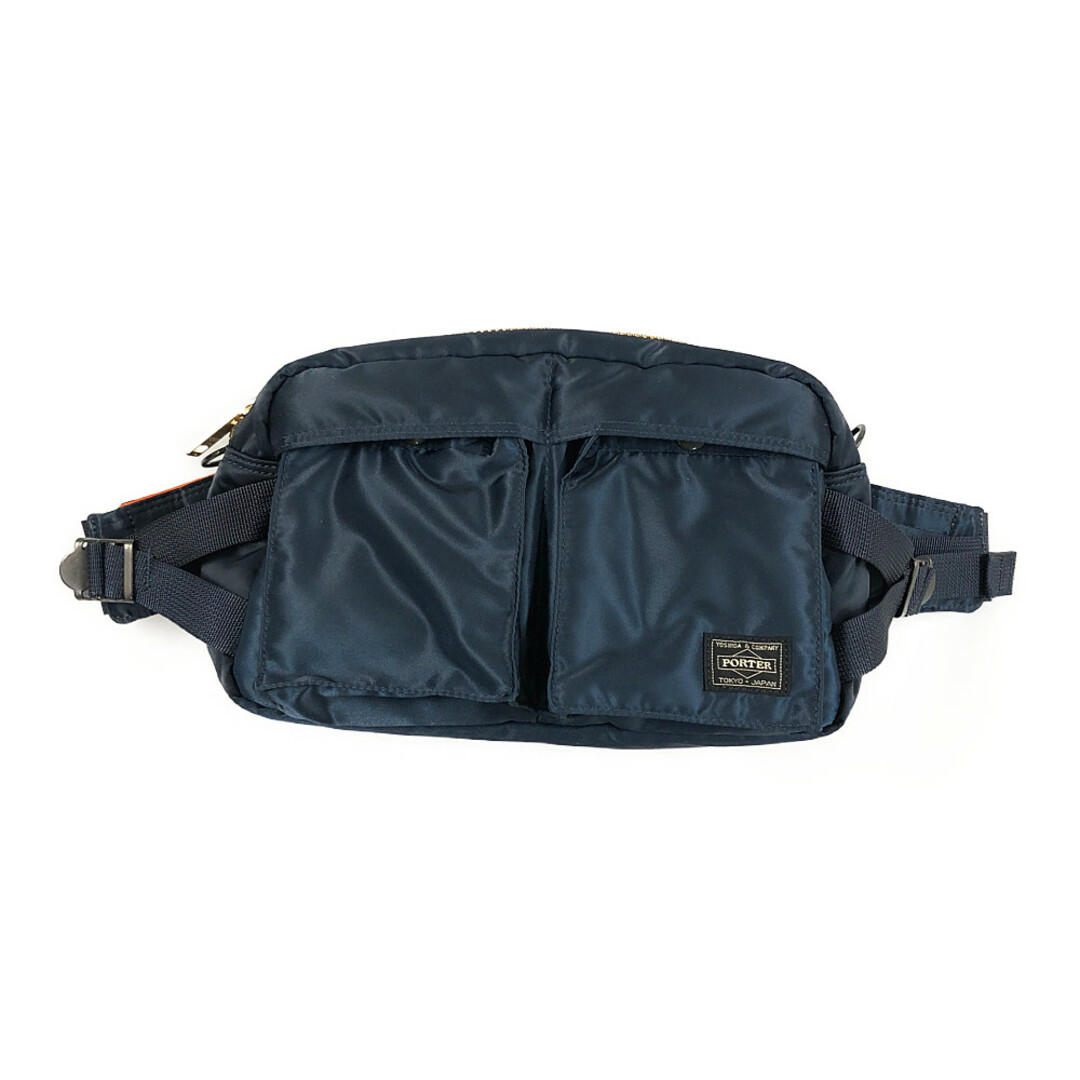 PORTER(ポーター)のPORTER ポーター 新型 TANKER WAIST BAG タンカー ウエストバッグ アイアンブルー サイズフリー 正規品 / 33561 メンズのバッグ(ウエストポーチ)の商品写真