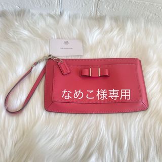 コーチ(COACH)のCOACHコース　カード入れ　クラッチバック　ポーチ(クラッチバッグ)