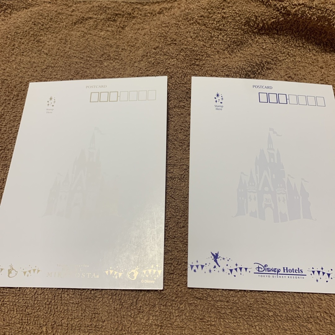 Disney(ディズニー)のミラコスタ　ポストカード エンタメ/ホビーのコレクション(ノベルティグッズ)の商品写真