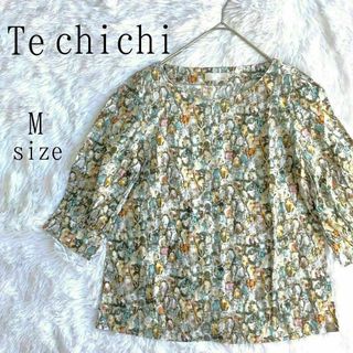 テチチ(Techichi)のTe chichi テチチ 宝石 ビジュー柄プリントカットソー(シャツ/ブラウス(長袖/七分))