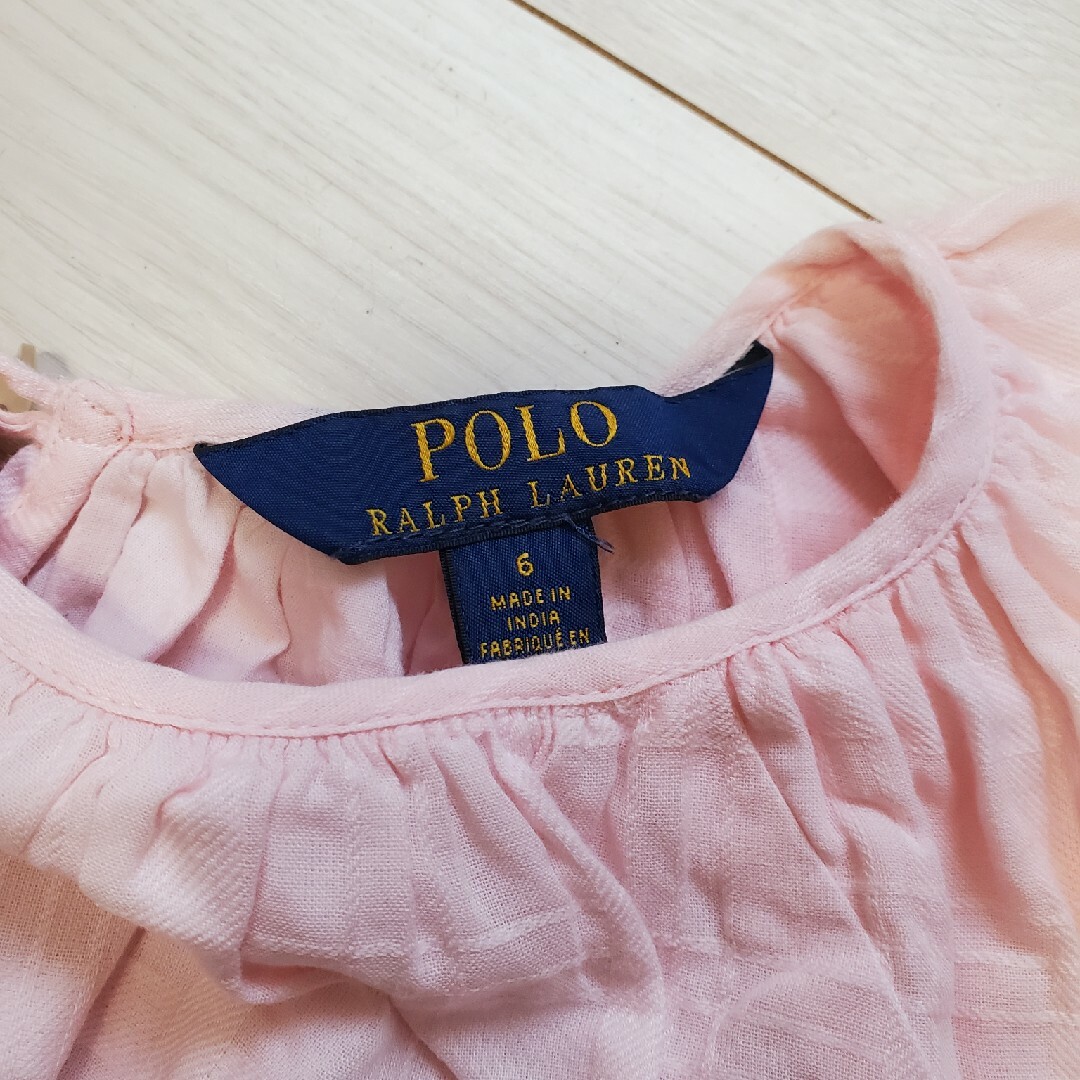 POLO RALPH LAUREN(ポロラルフローレン)のPOLO RALPHLAURENワンピース キッズ/ベビー/マタニティのキッズ服女の子用(90cm~)(ワンピース)の商品写真