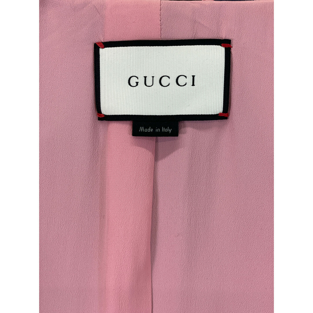 Gucci(グッチ)のグッチ 432417 ネイビー フェイクパール ジャケット 40 レディースのジャケット/アウター(その他)の商品写真