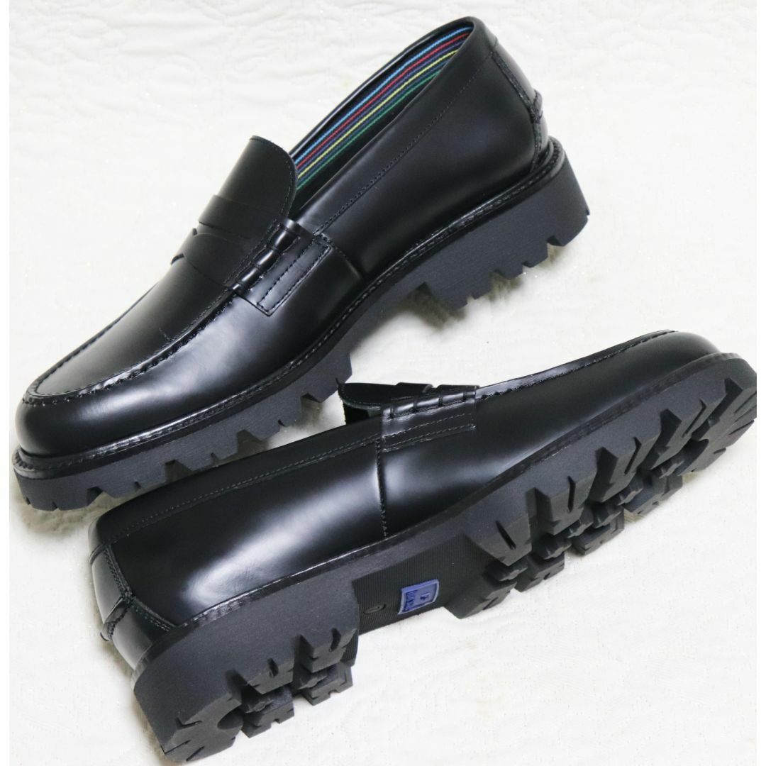 Paul Smith(ポールスミス)の新品【ポールスミス】現行モデル ローファーシューズ 黒 UK 7(25.5) メンズの靴/シューズ(ドレス/ビジネス)の商品写真