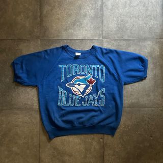 80s 半袖スウェット USA製 トロントブルージェイズ MLB (スウェット)