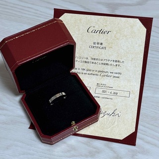 カルティエ(Cartier)の(中古)Cartierラブリング 20号 18KWG (リング(指輪))