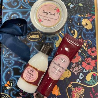 サボン(SABON)のSABON グリーンローズ ボディスクラブ・シャンプー・ローシャンプー(ボディスクラブ)