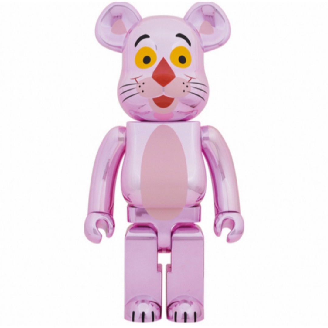 MEDICOM TOY(メディコムトイ)のBE@RBRICK PINK PANTHER CHROME 1000％ “E” エンタメ/ホビーのフィギュア(その他)の商品写真