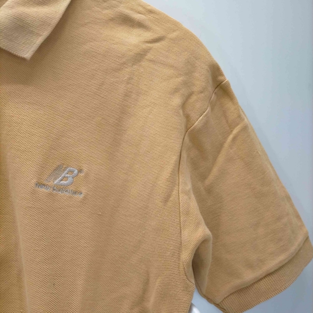 New Balance(ニューバランス)のNEW BALANCE(ニューバランス) USA製 ロゴ刺繍 鹿の子ポロシャツ メンズのトップス(ポロシャツ)の商品写真
