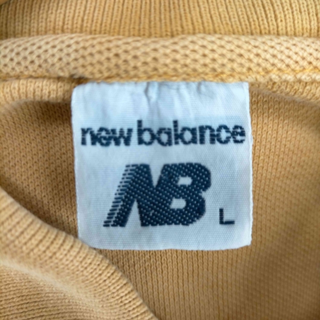 New Balance(ニューバランス)のNEW BALANCE(ニューバランス) USA製 ロゴ刺繍 鹿の子ポロシャツ メンズのトップス(ポロシャツ)の商品写真