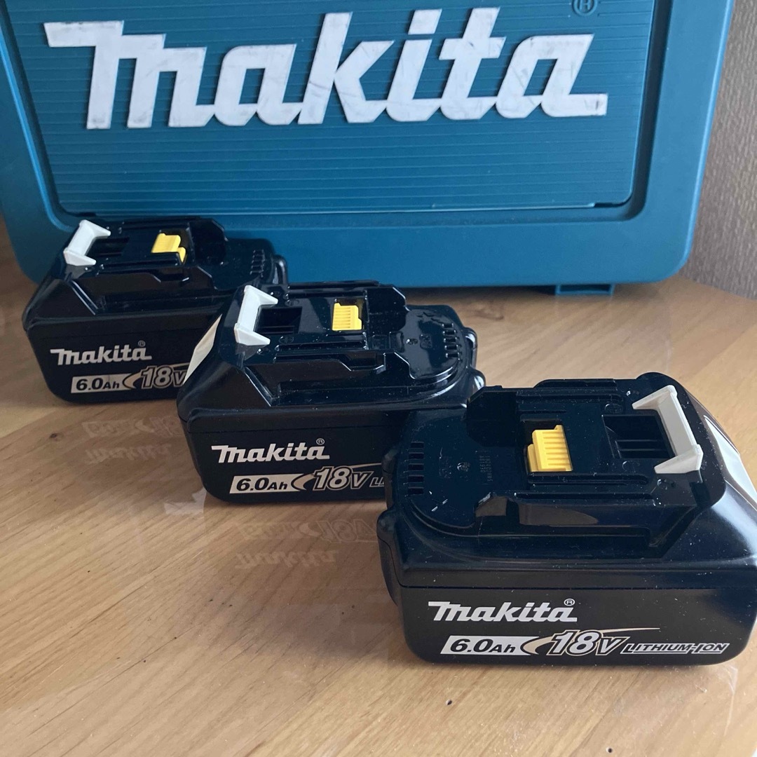 純正 3個セット】マキタ BL1860B 18V 6.0Ah バッテリー 純正 3個セット】マキタ BL1860B 18V 6.0Ah バッテリー