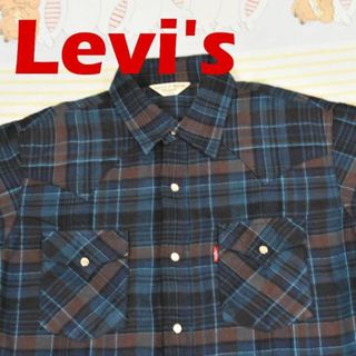 リーバイス(Levi's)のリーバイス ネルシャツ 13473c 綿100％ LEVIS 00 80 90(シャツ)