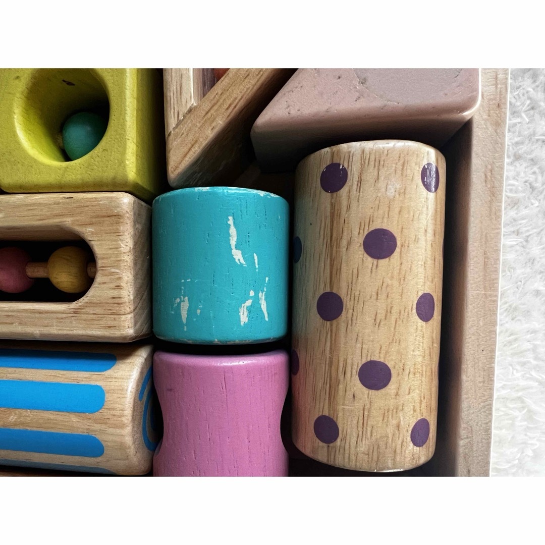 音いっぱいつみき キッズ/ベビー/マタニティのおもちゃ(積み木/ブロック)の商品写真