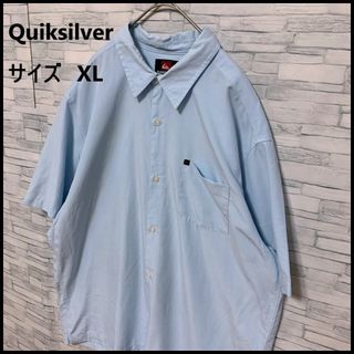 クイックシルバー(QUIKSILVER)の【Quiksilver / クイックシルバー】　美品　サーフ　スポーツ　アメカジ(シャツ)