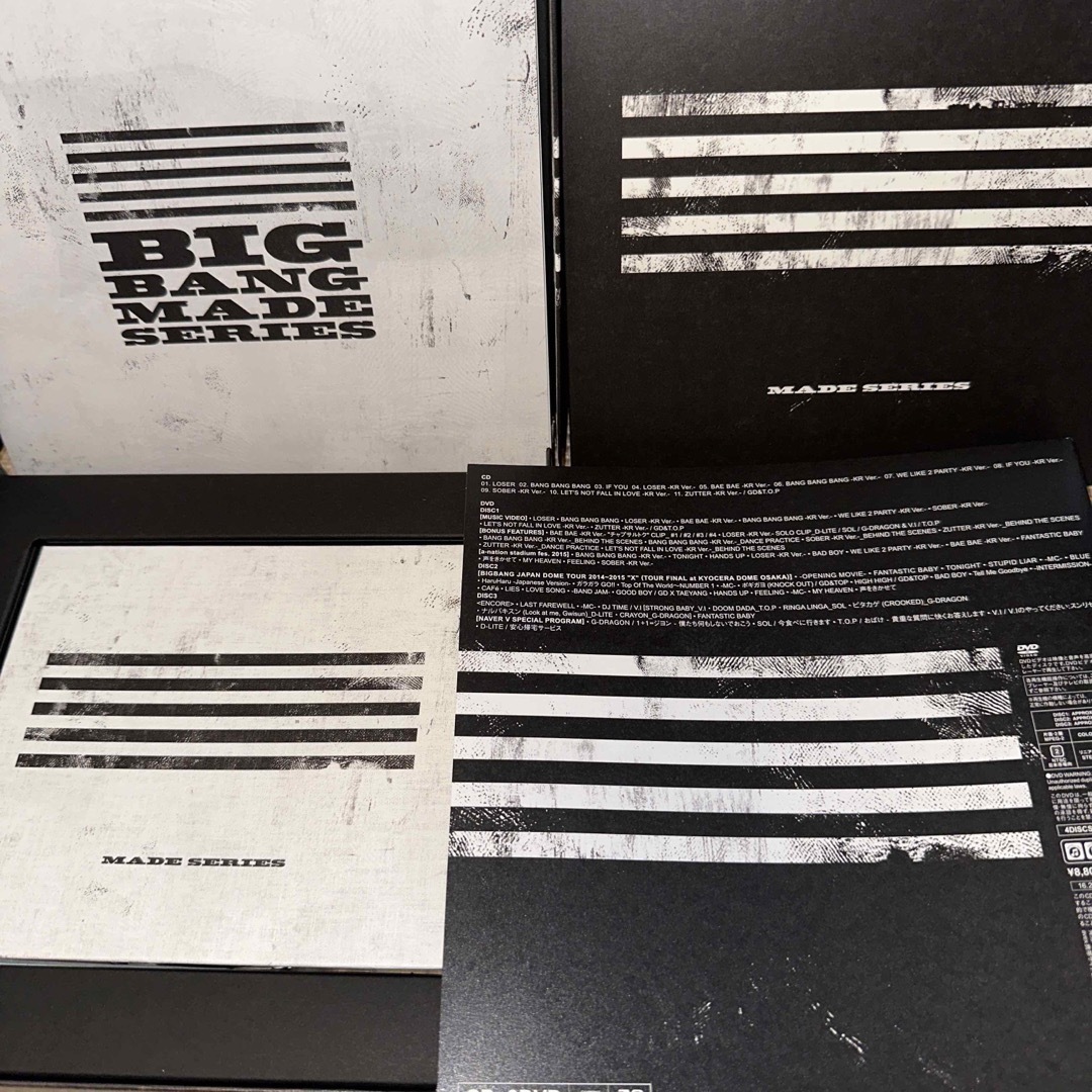 BIGBANG(ビッグバン)のBIGBANG／MADE SERIES (CD＋3DVD＋フォトブック) エンタメ/ホビーのCD(K-POP/アジア)の商品写真