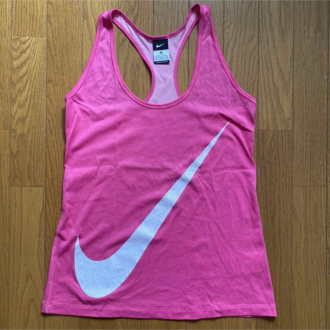 NIKE(ナイキ)のNIKE ナイキ タンクトップ ピンク M レディースのトップス(タンクトップ)の商品写真