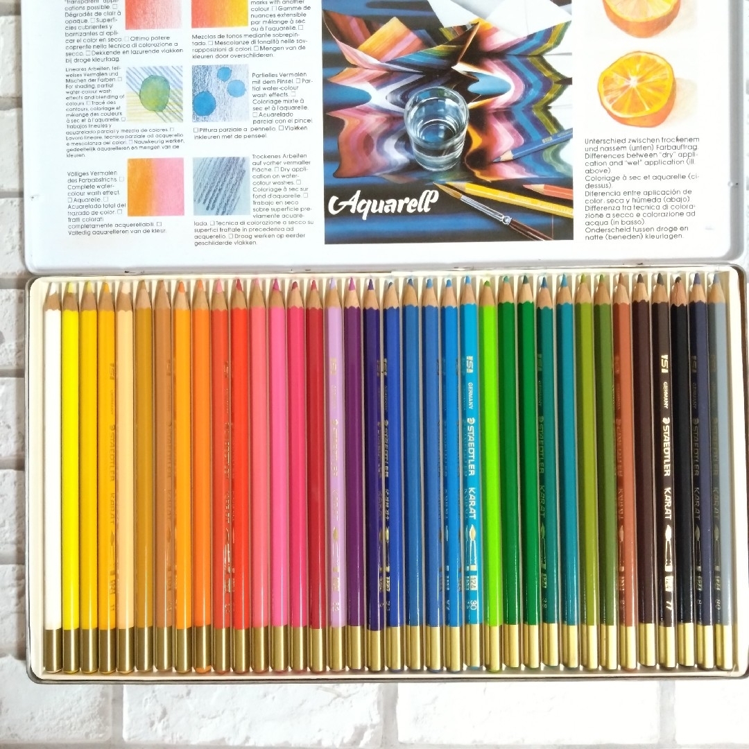 STAEDTLER(ステッドラー)のSTAEDTLER　水彩色鉛筆　36色 エンタメ/ホビーのアート用品(色鉛筆)の商品写真