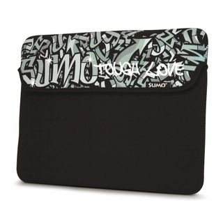 【色: ブラック】モバイルエッジ Sumo - Graffiti Sleeve (ノートPC)