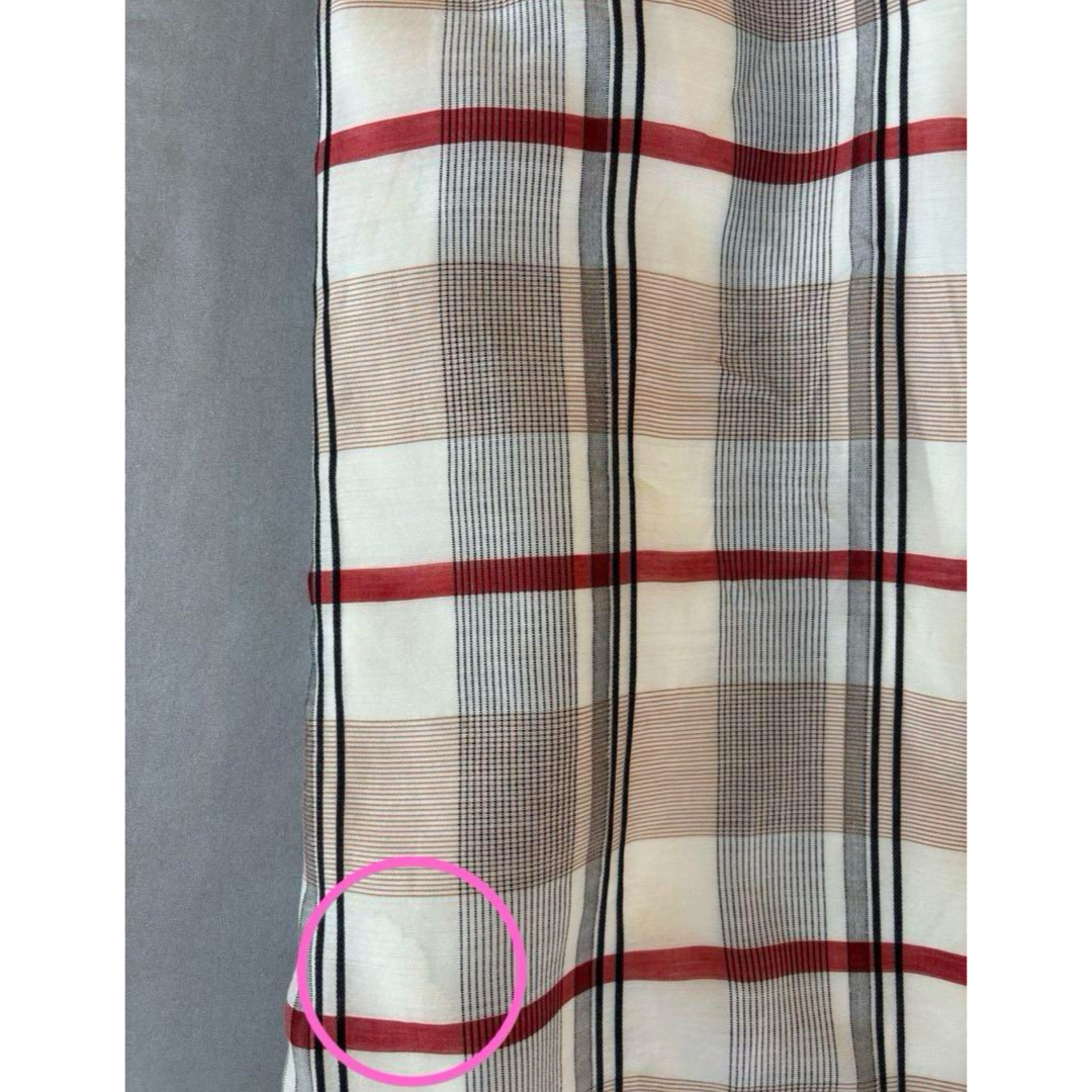 NOLLEY'S(ノーリーズ)のNOLLEYS ノーリーズ　チェック　フレア　スカート　ロング　ミディス　シアー レディースのスカート(ロングスカート)の商品写真