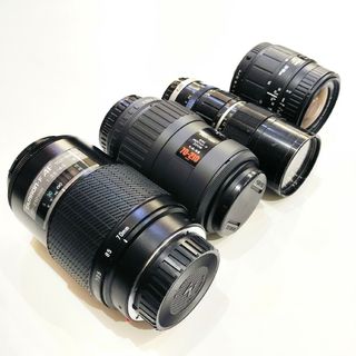 オリンパス(OLYMPUS)のレンズ　４本セット　おまとめ　SIGMA　OLYMPUS　PENTAX　TAMR(レンズ(ズーム))