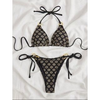 シーイン(SHEIN)のSHEIN swim chicsea フローラルプリント(水着)