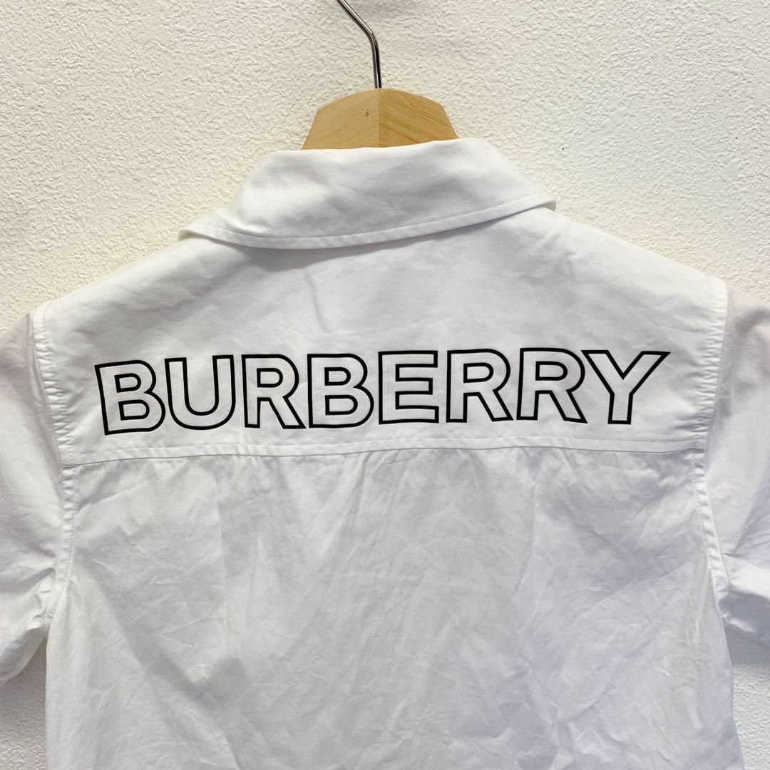 BURBERRY(バーバリー)の3096 美品 完売品 バーバリーロンドン キッズ シャツ 半袖10Y キッズ/ベビー/マタニティのキッズ服男の子用(90cm~)(ブラウス)の商品写真