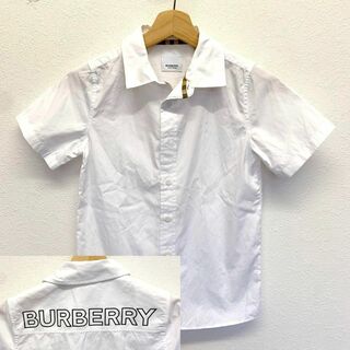 バーバリー(BURBERRY)の3096 美品 完売品 バーバリーロンドン キッズ シャツ 半袖10Y(ブラウス)