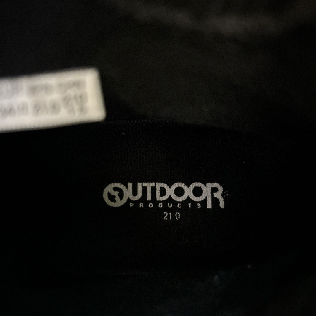 OUTDOOR PRODUCTS(アウトドアプロダクツ)のoutdoor products 防水 シューズ　21.0センチ キッズ/ベビー/マタニティのキッズ靴/シューズ(15cm~)(長靴/レインシューズ)の商品写真