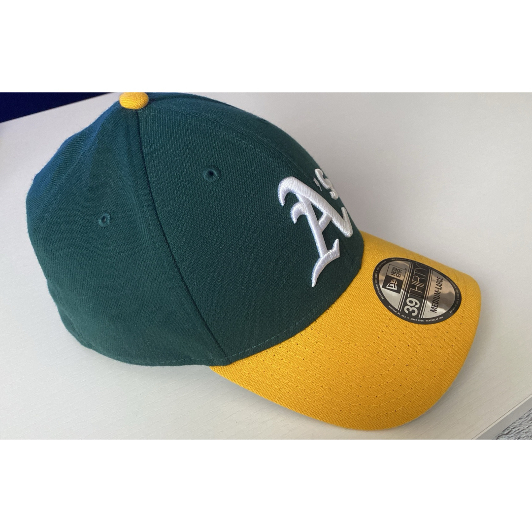 NEW ERA(ニューエラー)のNEW ERA  アスレチック　グリーン×イエロー メンズの帽子(キャップ)の商品写真