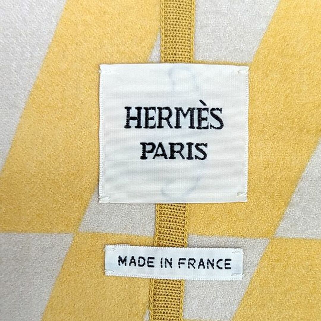 Hermes(エルメス)のエルメス コート アウター レディース ウィメンズ カシミヤ ラムスキン イエロー 未使用 1968 レディースのジャケット/アウター(ロングコート)の商品写真