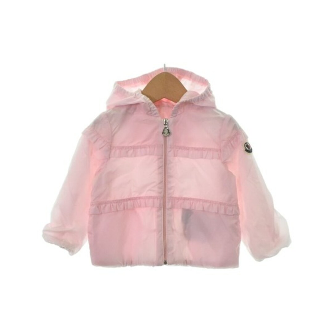 MONCLER(モンクレール)のMONCLER モンクレール ブルゾン（その他） 12-18 ピンク 【古着】【中古】 キッズ/ベビー/マタニティのキッズ服女の子用(90cm~)(ジャケット/上着)の商品写真