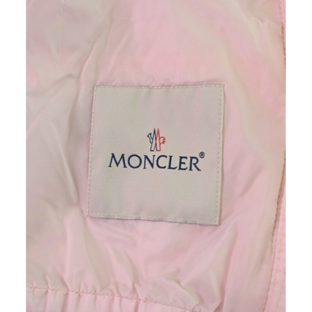 MONCLER(モンクレール)のMONCLER モンクレール ブルゾン（その他） 12-18 ピンク 【古着】【中古】 キッズ/ベビー/マタニティのキッズ服女の子用(90cm~)(ジャケット/上着)の商品写真