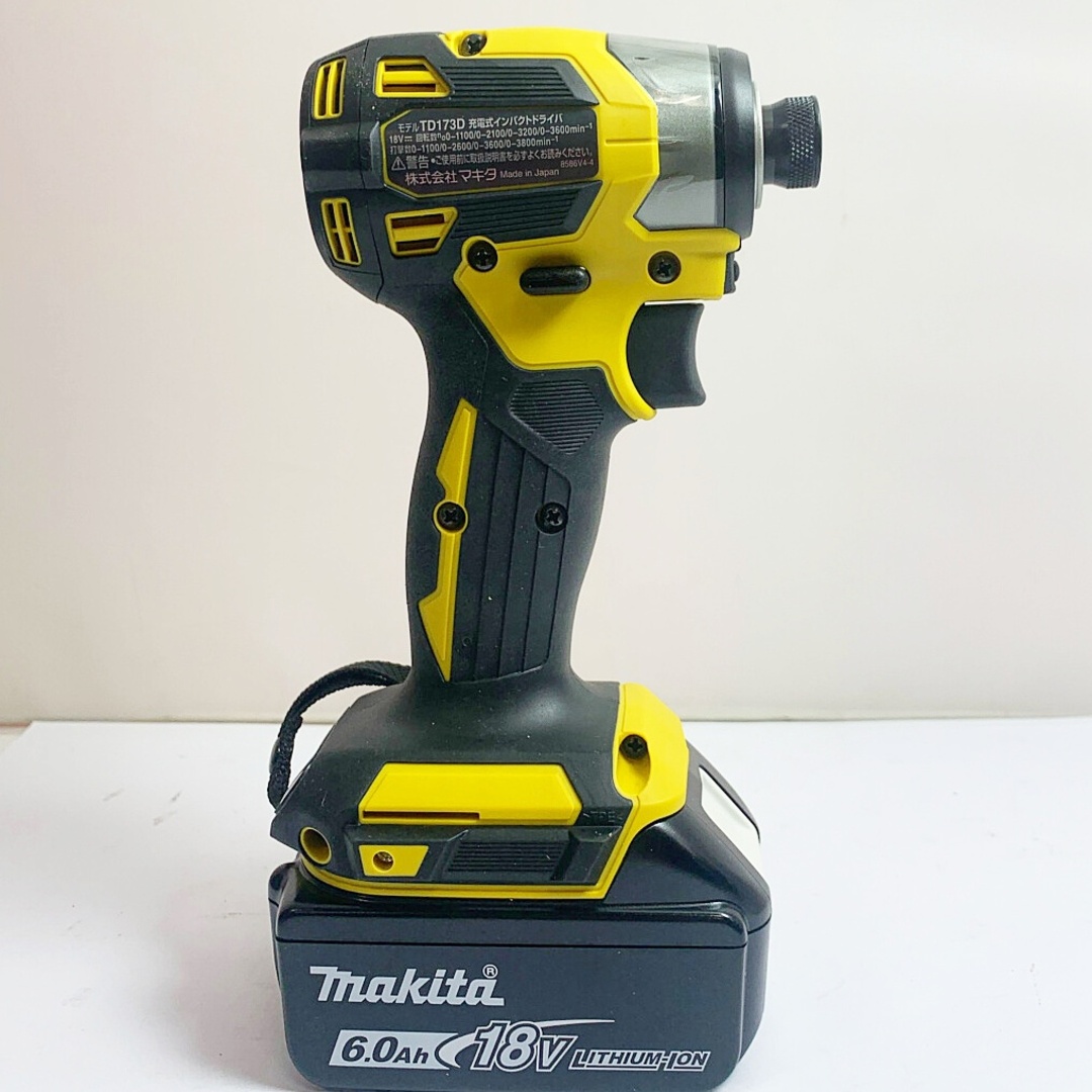 Makita(マキタ)の♭♭MAKITA マキタ 充電式インパクトドライバ　18V　付属品完備 TD173DRGXFY イエロー インテリア/住まい/日用品のインテリア/住まい/日用品 その他(その他)の商品写真